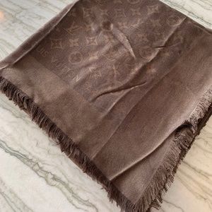 Authentic Louis Vuitton Monogram Shawl